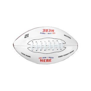 STYLISH MODERN CUSTOMIZABLE WHITE VERIFIED BRANDED AMERICAN FOOTBALL