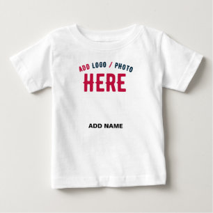 STYLISH MODERN CUSTOMIZABLE WHITE VERIFIED BRANDED BABY T-Shirt