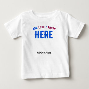 STYLISH MODERN CUSTOMIZABLE WHITE VERIFIED BRANDED BABY T-Shirt