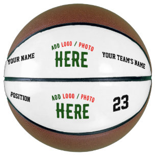 STYLISH MODERN CUSTOMIZABLE WHITE VERIFIED BRANDED BASKETBALL