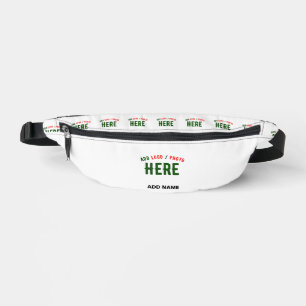 STYLISH MODERN CUSTOMIZABLE WHITE VERIFIED BRANDED BUM BAGS