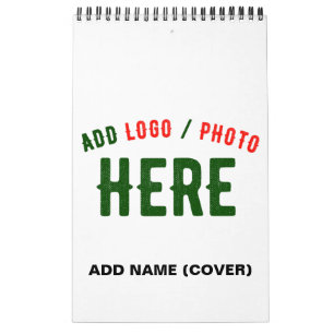 STYLISH MODERN CUSTOMIZABLE WHITE VERIFIED BRANDED CALENDAR
