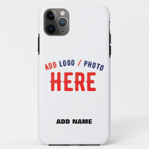 STYLISH MODERN CUSTOMIZABLE WHITE VERIFIED BRANDED iPhone 11 PRO MAX CASE
