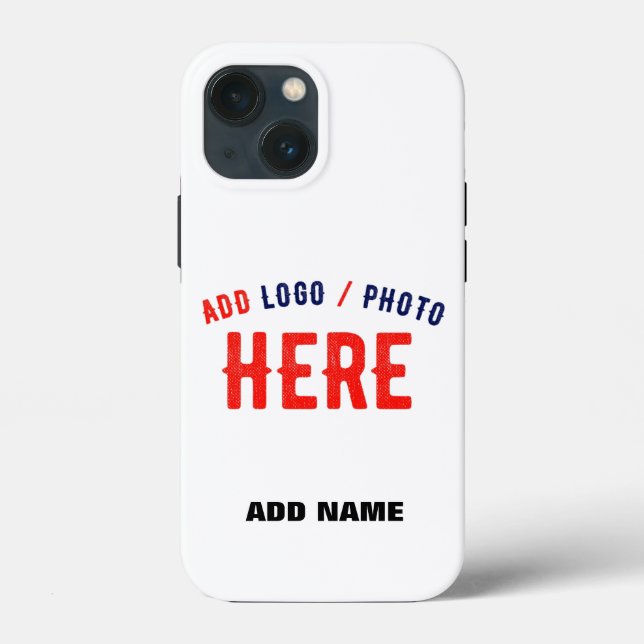 STYLISH MODERN CUSTOMIZABLE WHITE VERIFIED BRANDED Case-Mate iPhone CASE (Back)