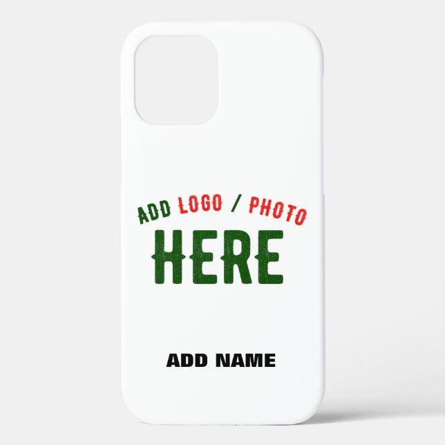STYLISH MODERN CUSTOMIZABLE WHITE VERIFIED BRANDED Case-Mate iPhone CASE (Back)