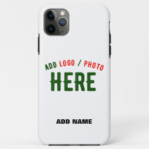 STYLISH MODERN CUSTOMIZABLE WHITE VERIFIED BRANDED iPhone 11 PRO MAX CASE