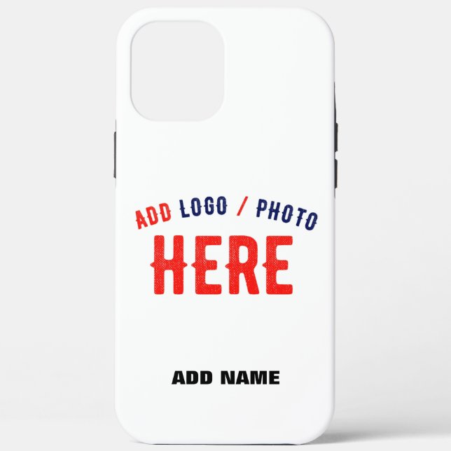 STYLISH MODERN CUSTOMIZABLE WHITE VERIFIED BRANDED Case-Mate iPhone CASE (Back)