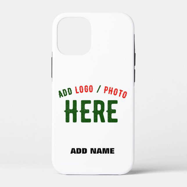 STYLISH MODERN CUSTOMIZABLE WHITE VERIFIED BRANDED Case-Mate iPhone CASE (Back)
