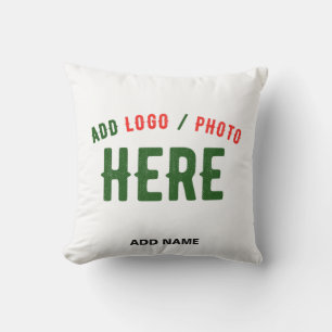 STYLISH MODERN CUSTOMIZABLE WHITE VERIFIED BRANDED CUSHION