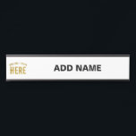 STYLISH MODERN CUSTOMIZABLE WHITE VERIFIED BRANDED DOOR SIGN<br><div class="desc">THIS IS A DESIGN FITTING FOR EVERYONE.YOU CAN CHANGE, RESIZE OR ADD LOGO, PHOTO, TEXT AND COLOURS THE WAY YOU LIKE.THANK YOU.</div>