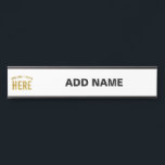 STYLISH MODERN CUSTOMIZABLE WHITE VERIFIED BRANDED DOOR SIGN<br><div class="desc">THIS IS A DESIGN FITTING FOR EVERYONE.YOU CAN CHANGE, RESIZE OR ADD LOGO, PHOTO, TEXT AND COLOURS THE WAY YOU LIKE.THANK YOU.</div>