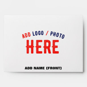 STYLISH MODERN CUSTOMIZABLE WHITE VERIFIED BRANDED ENVELOPE