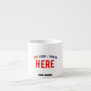 STYLISH MODERN CUSTOMIZABLE WHITE VERIFIED BRANDED ESPRESSO CUP