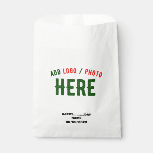 STYLISH MODERN CUSTOMIZABLE WHITE VERIFIED BRANDED FAVOUR BAGS