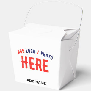 STYLISH MODERN CUSTOMIZABLE WHITE VERIFIED BRANDED FAVOUR BOX
