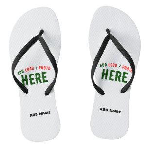 STYLISH MODERN CUSTOMIZABLE WHITE VERIFIED BRANDED FLIP FLOPS