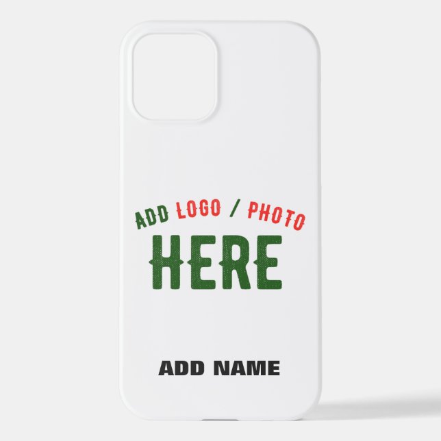 STYLISH MODERN CUSTOMIZABLE WHITE VERIFIED BRANDED iPhone CASE (Back)