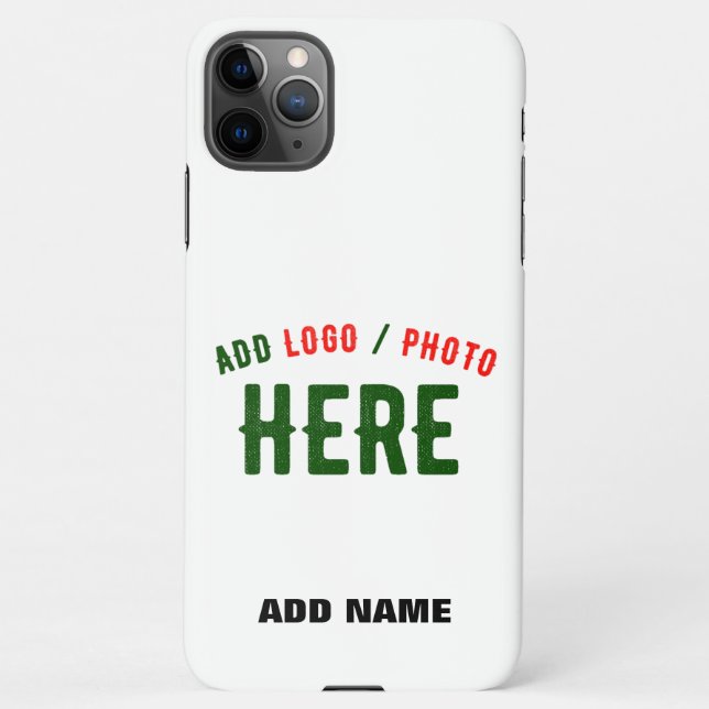 STYLISH MODERN CUSTOMIZABLE WHITE VERIFIED BRANDED iPhone CASE (Back)