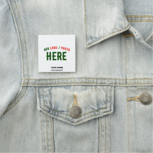STYLISH MODERN CUSTOMIZABLE WHITE VERIFIED BRANDED NAME TAG