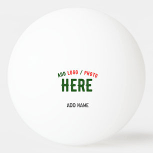STYLISH MODERN CUSTOMIZABLE WHITE VERIFIED BRANDED PING PONG BALL