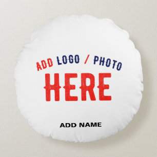 STYLISH MODERN CUSTOMIZABLE WHITE VERIFIED BRANDED ROUND CUSHION