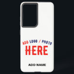 STYLISH MODERN CUSTOMIZABLE WHITE VERIFIED BRANDED SAMSUNG GALAXY CASE<br><div class="desc">THIS IS A DESIGN FITTING FOR EVERYONE.YOU CAN CHANGE, RESIZE OR ADD LOGO, PHOTO, TEXT AND COLOURS THE WAY YOU LIKE.THANK YOU.</div>