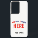 STYLISH MODERN CUSTOMIZABLE WHITE VERIFIED BRANDED SAMSUNG GALAXY CASE<br><div class="desc">THIS IS A DESIGN FITTING FOR EVERYONE.YOU CAN CHANGE, RESIZE OR ADD LOGO, PHOTO, TEXT AND COLOURS THE WAY YOU LIKE.THANK YOU.</div>