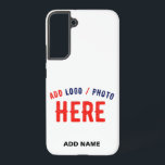 STYLISH MODERN CUSTOMIZABLE WHITE VERIFIED BRANDED SAMSUNG GALAXY CASE<br><div class="desc">THIS IS A DESIGN FITTING FOR EVERYONE.YOU CAN CHANGE, RESIZE OR ADD LOGO, PHOTO, TEXT AND COLOURS THE WAY YOU LIKE.THANK YOU.</div>