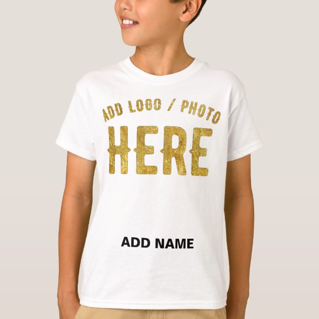 STYLISH MODERN CUSTOMIZABLE WHITE VERIFIED BRANDED T-Shirt (Front)