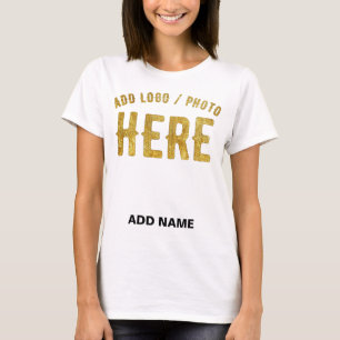 STYLISH MODERN CUSTOMIZABLE WHITE VERIFIED BRANDED T-Shirt