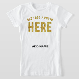STYLISH MODERN CUSTOMIZABLE WHITE VERIFIED BRANDED T-Shirt