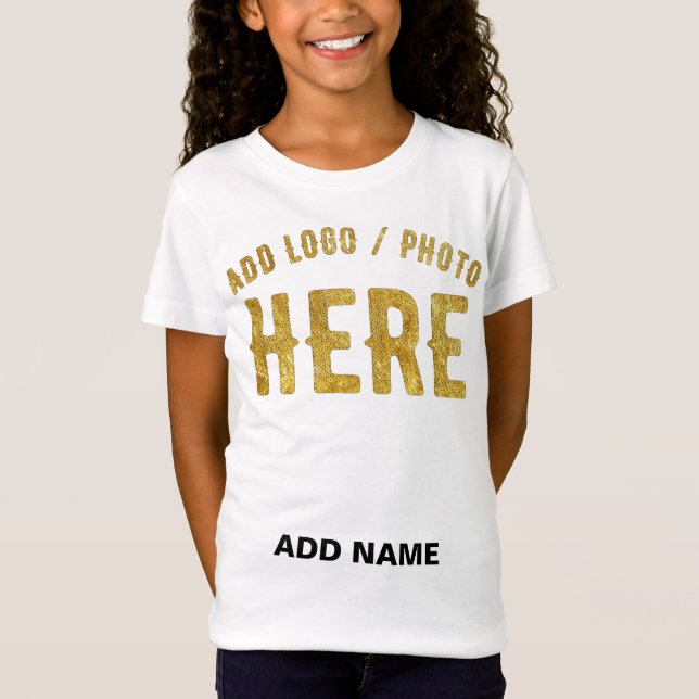 STYLISH MODERN CUSTOMIZABLE WHITE VERIFIED BRANDED T-Shirt (Front)