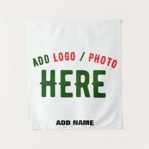 STYLISH MODERN CUSTOMIZABLE WHITE VERIFIED BRANDED TAPESTRY