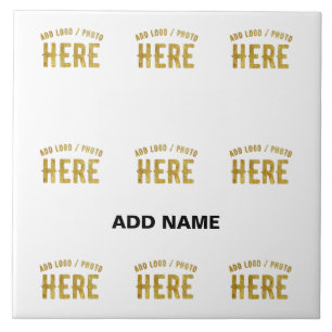 STYLISH MODERN CUSTOMIZABLE WHITE VERIFIED BRANDED TILE