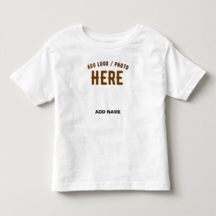 STYLISH MODERN CUSTOMIZABLE WHITE VERIFIED BRANDED TODDLER T-Shirt