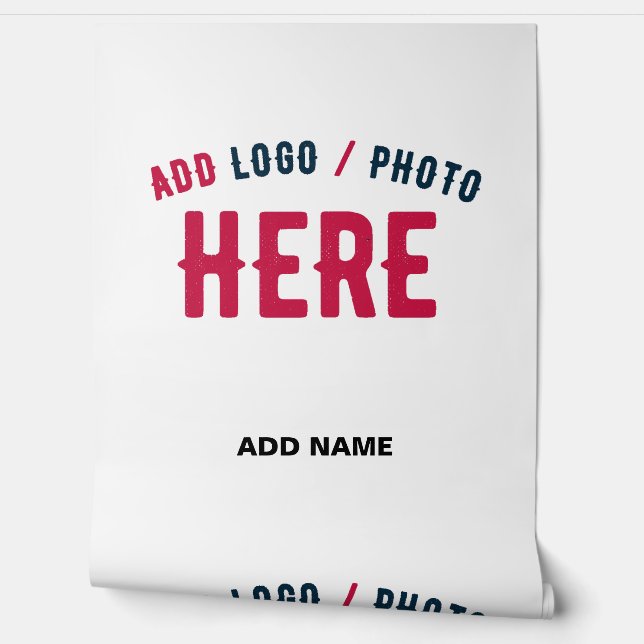 STYLISH MODERN CUSTOMIZABLE WHITE VERIFIED BRANDED WALLPAPER (Unrolling)