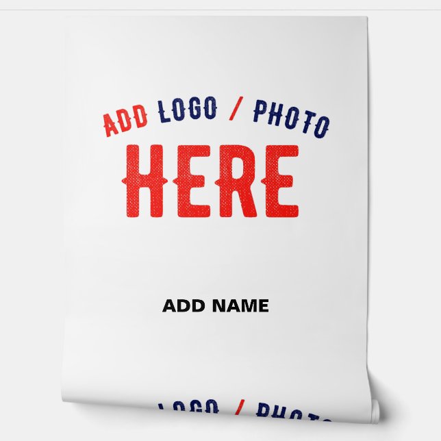 STYLISH MODERN CUSTOMIZABLE WHITE VERIFIED BRANDED WALLPAPER (Unrolling)