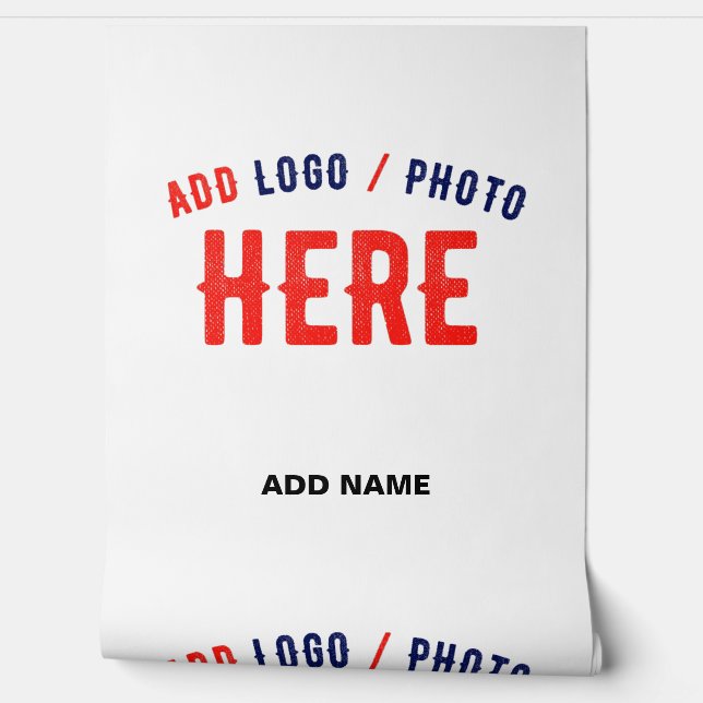 STYLISH MODERN CUSTOMIZABLE WHITE VERIFIED BRANDED WALLPAPER (Unrolling)