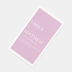 STYLISH MODERN CUSTOMIZED ELEGANT CLASSIC WEDDING  NAPKIN