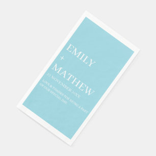 STYLISH MODERN CUSTOMIZED ELEGANT CLASSIC WEDDING  NAPKIN