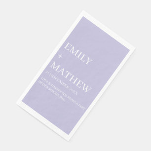 STYLISH MODERN CUSTOMIZED ELEGANT CLASSIC WEDDING  NAPKIN