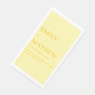 STYLISH MODERN CUSTOMIZED ELEGANT CLASSIC WEDDING  NAPKIN