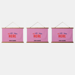 STYLISH MODERN CUTE HOT PINK VERIFIED BRANDED HANGING TAPESTRY