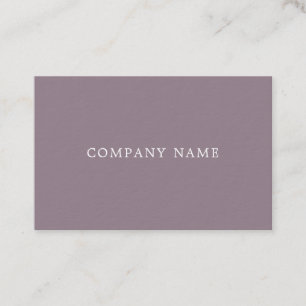 Stylish Modern Design Professional Plain Luxury Business Card