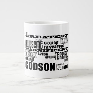 Stylish Modern & Fun Godsons : Greatest Godson Large Coffee Mug
