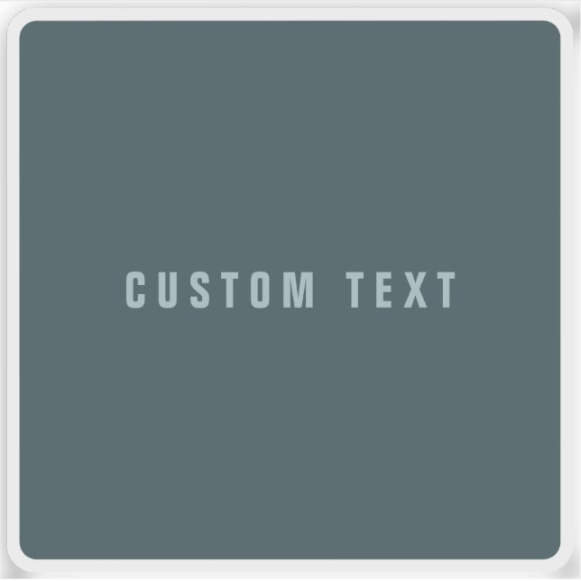 Stylish Modern Looking Name | Blue Grey (Front)