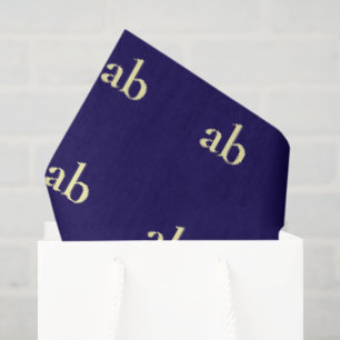 STYLISH MODERN MINIMAL CUSTOMIZED NAME YOUR LOGO TISSUE PAPER