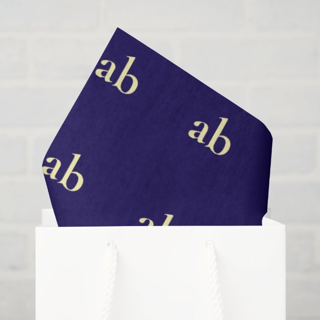  STYLISH MODERN MINIMAL CUSTOMIZED NAME YOUR LOGO TISSUE PAPER (Gift Bag)