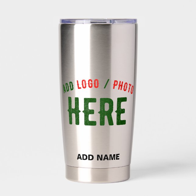 STYLISH MODERN STAINLESS STEEL VERIFIED BRANDED INSULATED TUMBLER (Front)