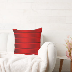 stylish, modern, trendy, faux gold, gold, red cushion
